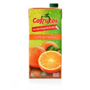 COFRUTOS SUC TARONJA BRIK LITRE x 12