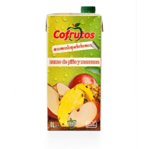 COFRUTOS SUC PINYA-POMA BRIK LITRE x 12