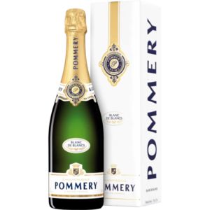 POMMERY BLANC DE BLANC AVEC ETUI  75CL C/6