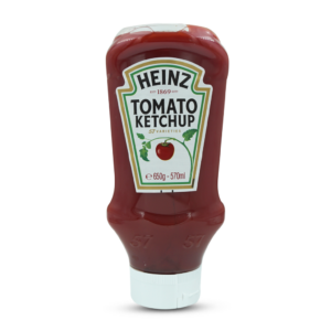 HEINZ KETCHUP TOPDOWN PET 500 ML  C/10 (570 GR)