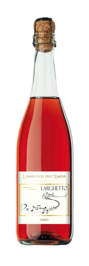 LAMBRUSCO LARGHETTO ROSAT 75CL C/6