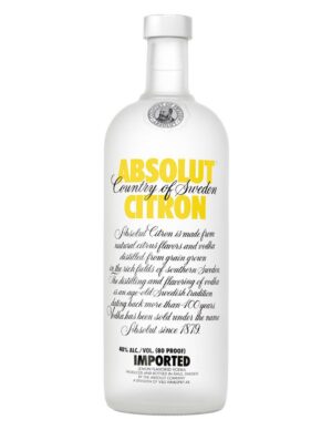 ABSOLUT CITRON 1L C/12 - 40º