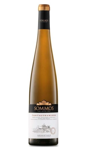 SOMMOS GEWURZTRAMINER 2022 13º 75CL C/6 (D.O.Somontano)