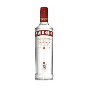 SMIRNOFF VODKA VERMELL 1L 37.50º C/6 PAL/270