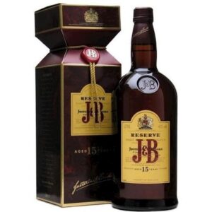 J&B RESERVE 15Y 70CL 40º C/6 PAL/360
