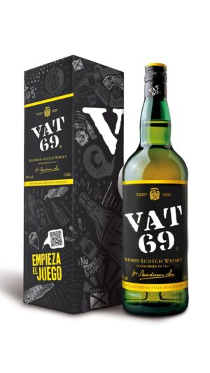 VAT 69 WHISKY 1L 40º C/12