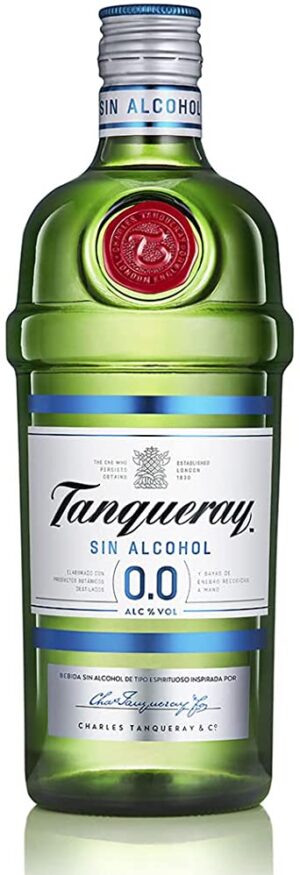 TANQUERAY 0,0% 70CL C/6