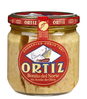 ORTIZ BONITO OLIVA POT VIDRE 270G RO320 C/12