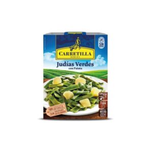 CARRETILLA MONGETES VERDES A/PATATES 240G C/10