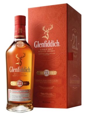 GLENFIDDICH 21Y 40% 70CL C/3