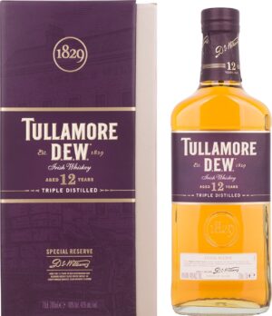 TULLAMORE DEW 12 YO WHISKY IRISH 40º 70CL C/6