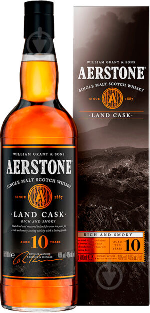 AERSTONE 10YO LAND CASK (RICH AND SMOKY) 40º 70CL C/6