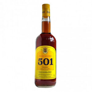 501 AMARILLA BRANDY 30º 1L C/6 (P.95 c.)