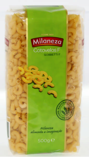 MILANEZA 500G COTOVELOS FINS C/18