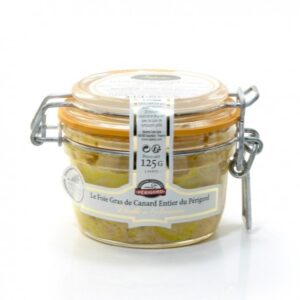 VALETTE FOIE GRAS CANARD ENTIER ANCIENNE 125G C/8