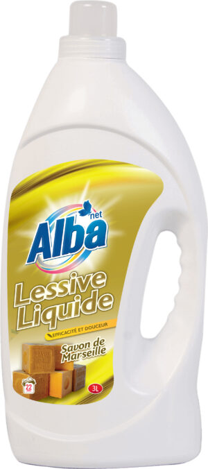 ALBA NET DETERGENT LIQUID SABO DE MARSELLA 3L C/4