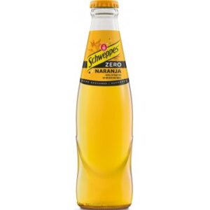 SCHWEPPES TARONJA ZERO RETORNABLE 200 x 28