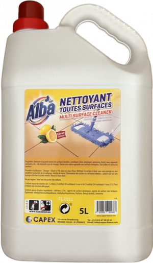 ALBA NET NETEJADOR TERRA LLIMONA 5L C/4