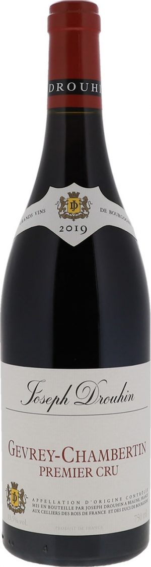 J.DROUHIN GEVREY CHAMBERTIN 1er CRU 14,5º 75CL C/6 - 2019