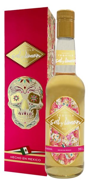 TEQUILA SAL Y LIMON ORO 35º 70CL C/6