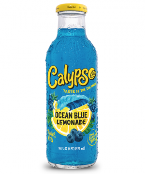 CALYPSO LLIMONADA OCEAN BLUE 16oz 473ML x 12
