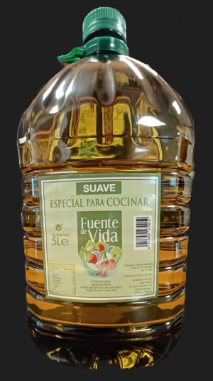 FUENTE DE VIDA OLI SUAU ESPECIAL PER CUINAR 5L C/3